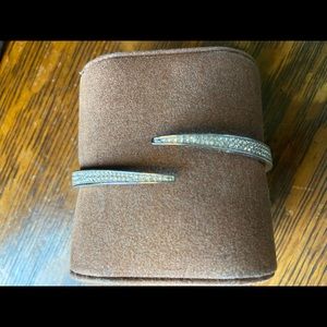 Michael Kors hinge bracelet.